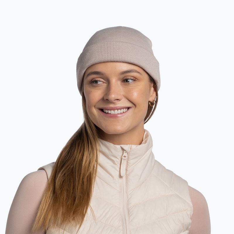 Czapka zimowa BUFF Knitted Lilon fisherman birch gray 3