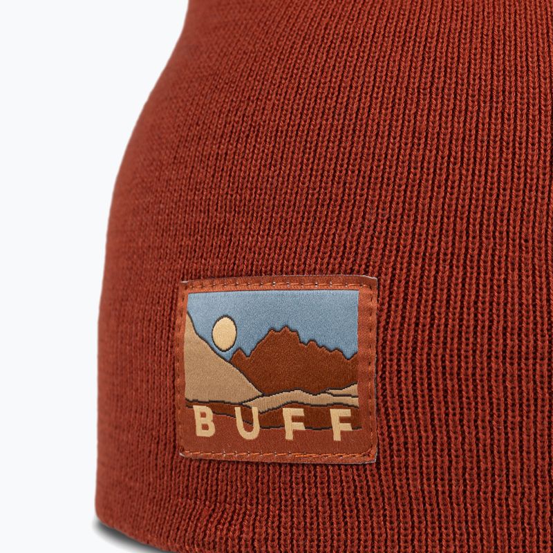 Czapka zimowa BUFF Knitted Lilon Long cinnamon 2