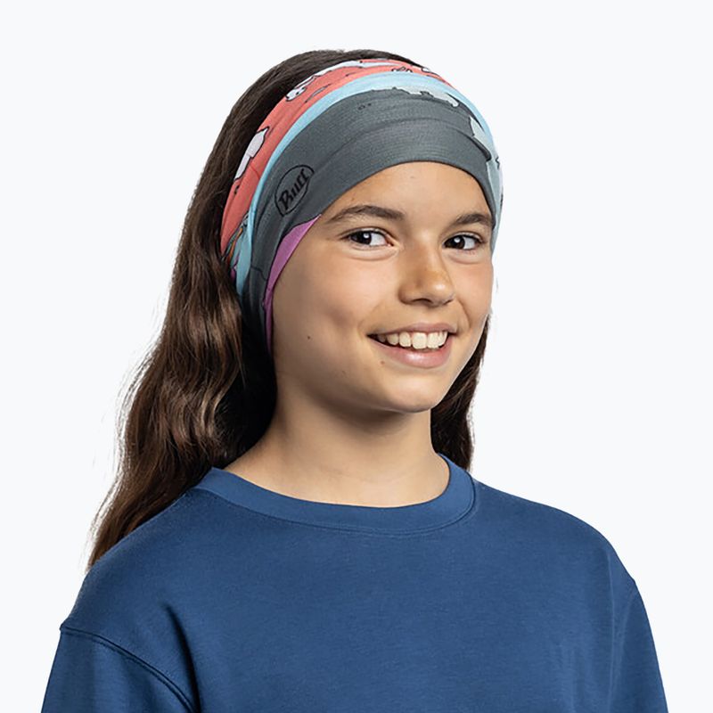 Chusta wielofunkcyjna dziecięca BUFF Coolnet UV Pictro multicolor 3