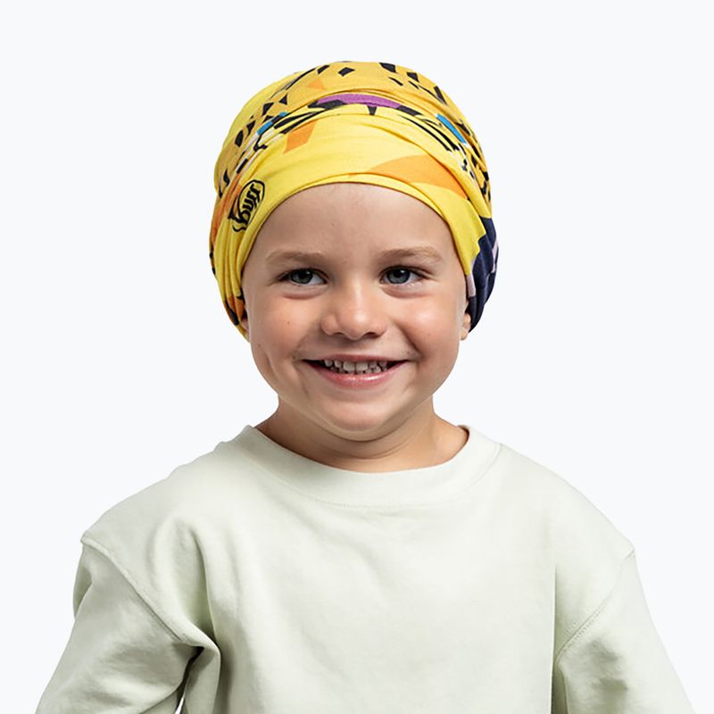 Chusta wielofunkcyjna dziecięca BUFF Coolnet UV Sutah yellow 5
