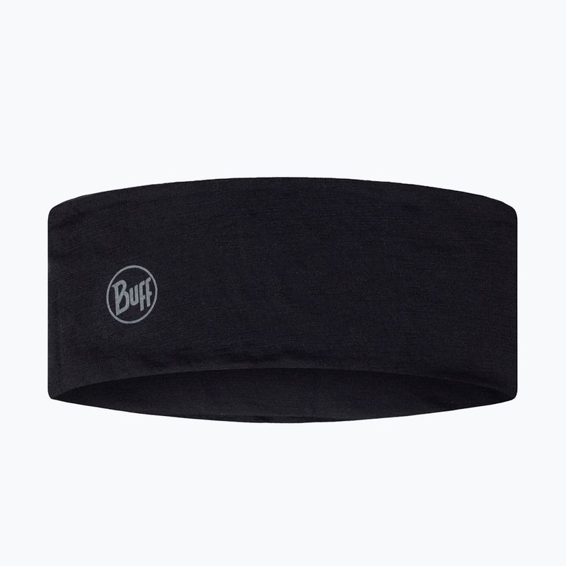Opaska na głowę BUFF Lightweight Merino Wool black