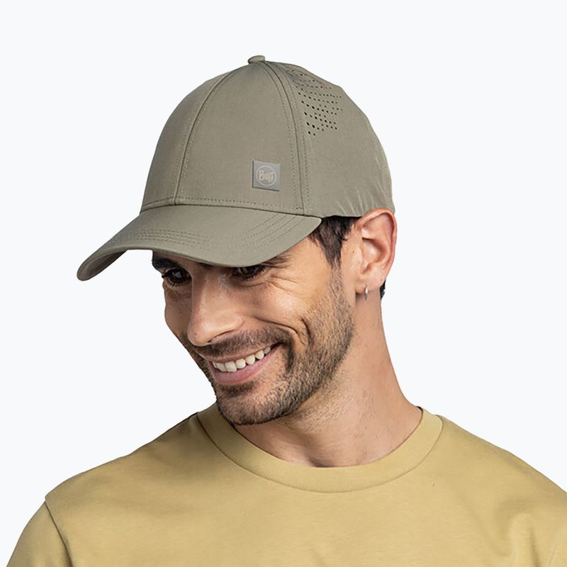 Czapka z daszkiem BUFF Summit Solid tundra khaki 3
