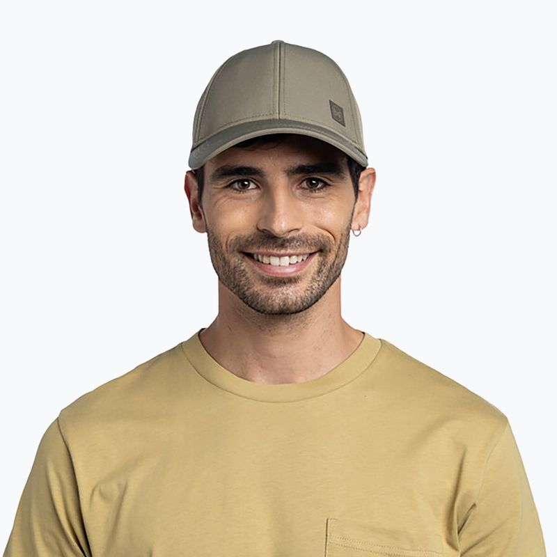 Czapka z daszkiem BUFF Summit Solid tundra khaki 4