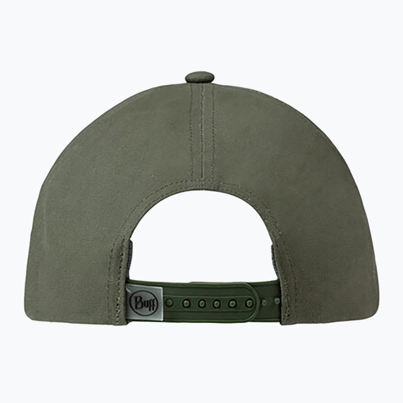 Czapka z daszkiem dziecięca BUFF Snapback Solid khaki 2