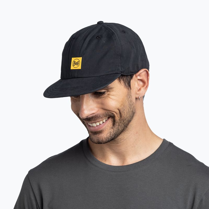 Czapka z daszkiem BUFF Baseball logo black 6