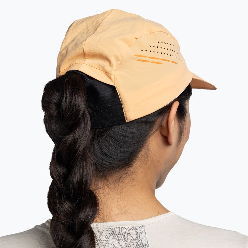 Czapka z daszkiem BUFF Pack Light solid apricot 4