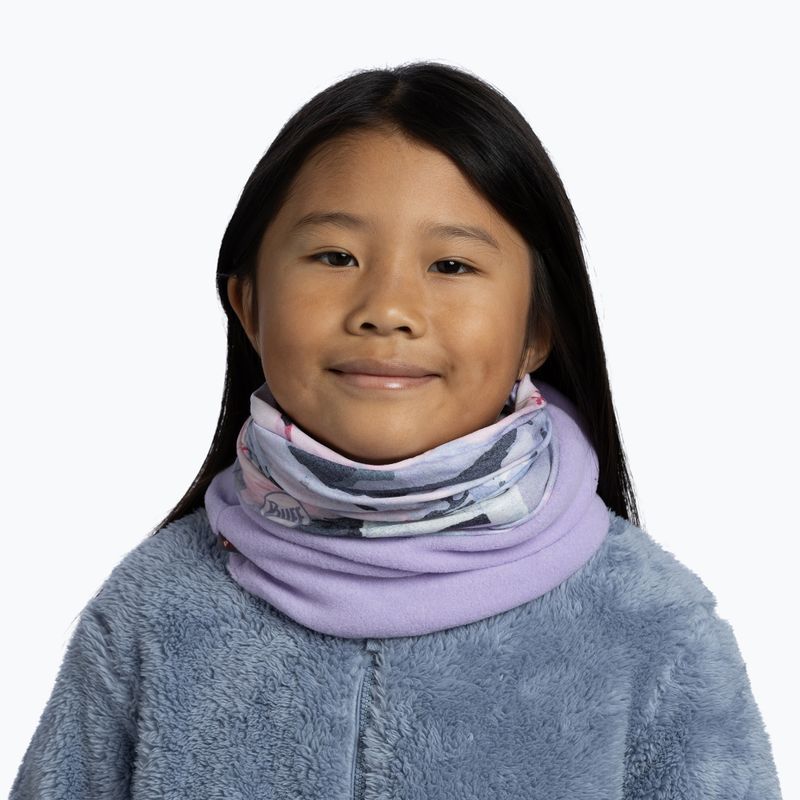 Chusta wielofunkcyjna dziecięca BUFF Polar yoki mauve 3