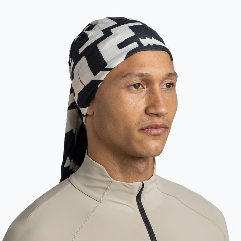 Chusta wielofunkcyjna BUFF Original Ecostretch skar black 4