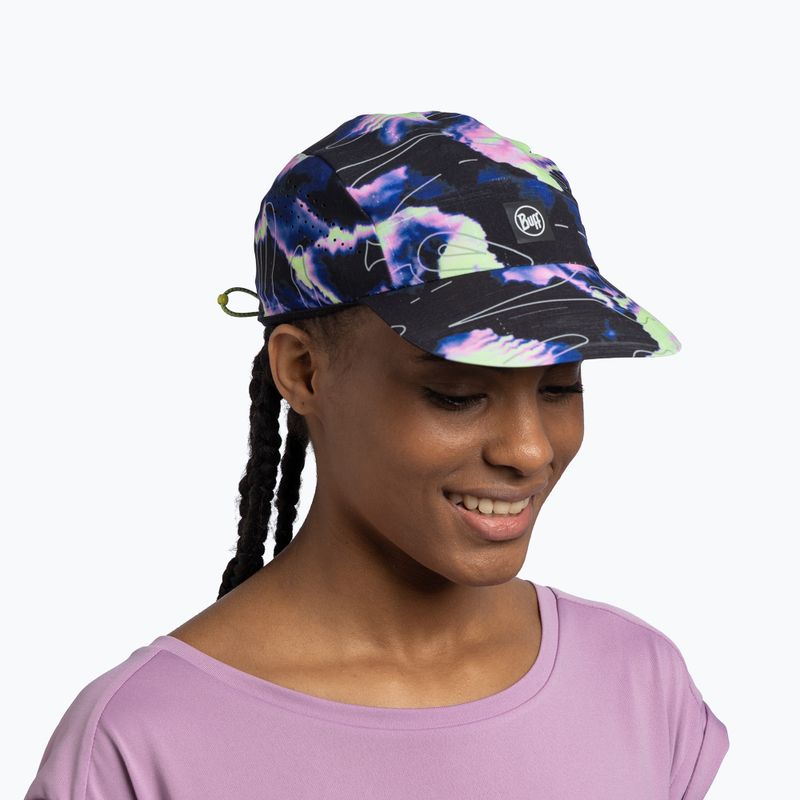 Czapka z daszkiem BUFF CoolNet UV Pack domus ultramarine 5