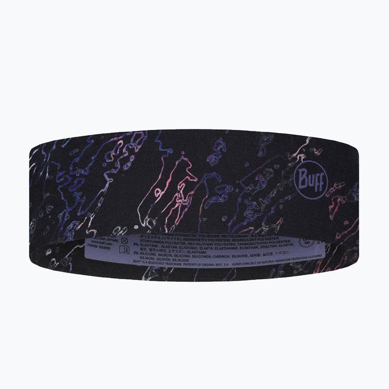 Opaska na głowę BUFF CoolNet UV Slim anter black