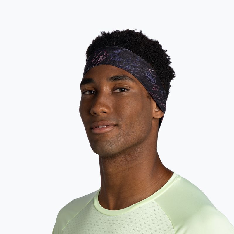 Opaska na głowę BUFF CoolNet UV Slim anter black 3