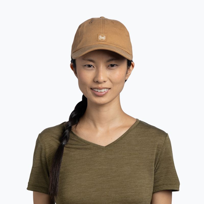 Czapka z daszkiem BUFF Baseball Solid zire camel 3