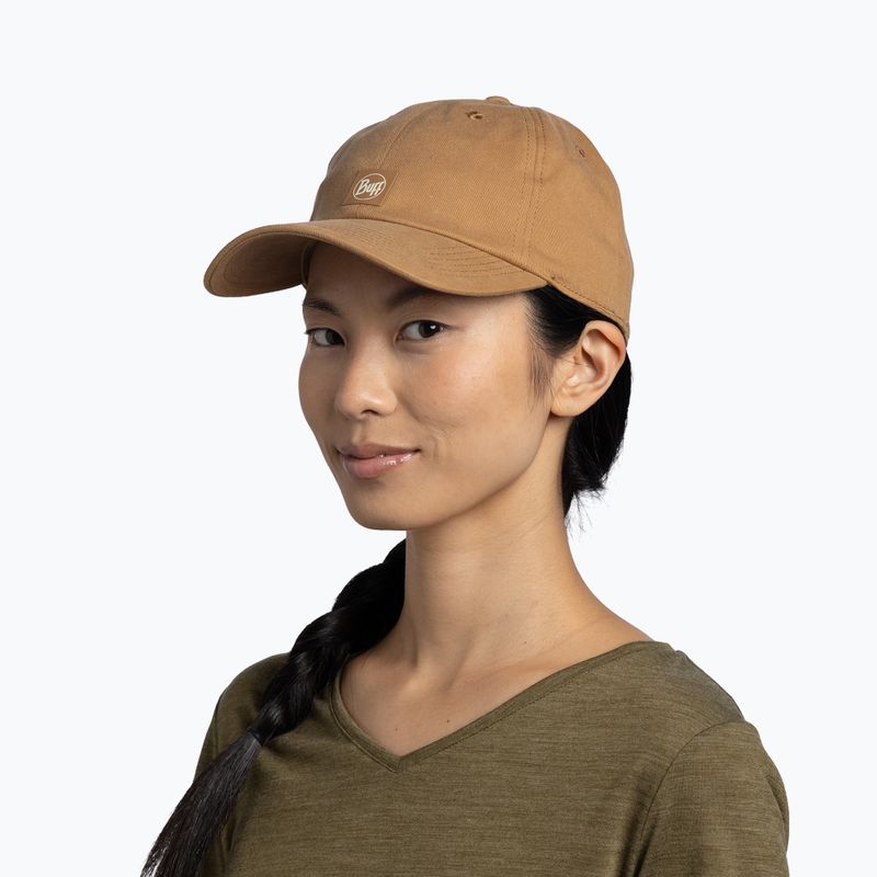 Czapka z daszkiem BUFF Baseball Solid zire camel 4