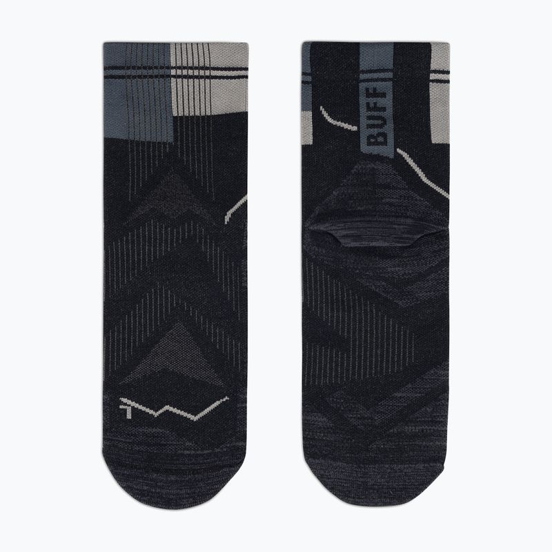 Skarpety BUFF CoolNet Quarter black 2
