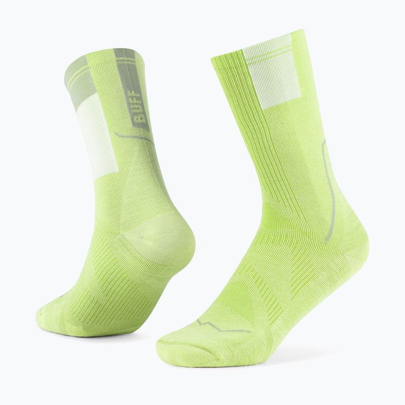 Skarpety BUFF Coolnet Crew lime 3