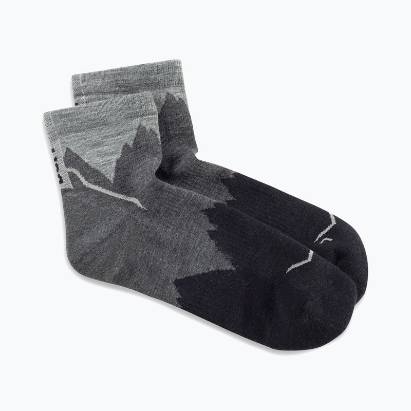 Skarpety BUFF Merino Lightweight Quarter LWQ3 black 2