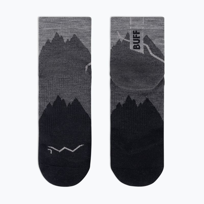 Skarpety BUFF Merino Lightweight Quarter LWQ3 black 3