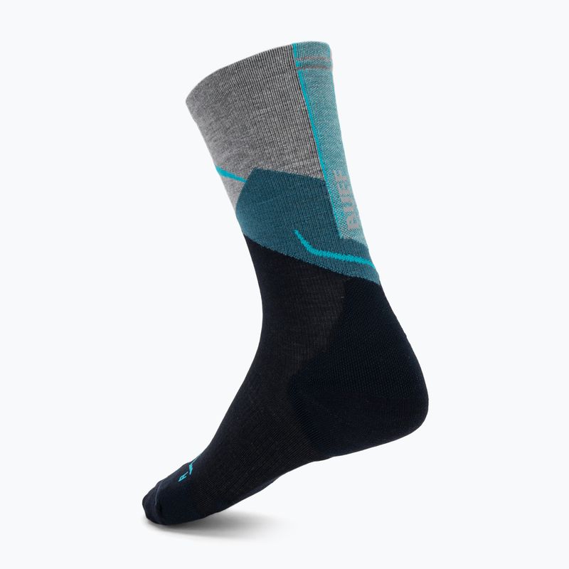Skarpety BUFF Merino Lightweight Crew LWC1 teal 2