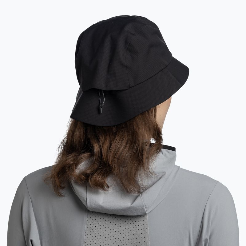 Kapelusz BUFF Rain Bucket solid black 5