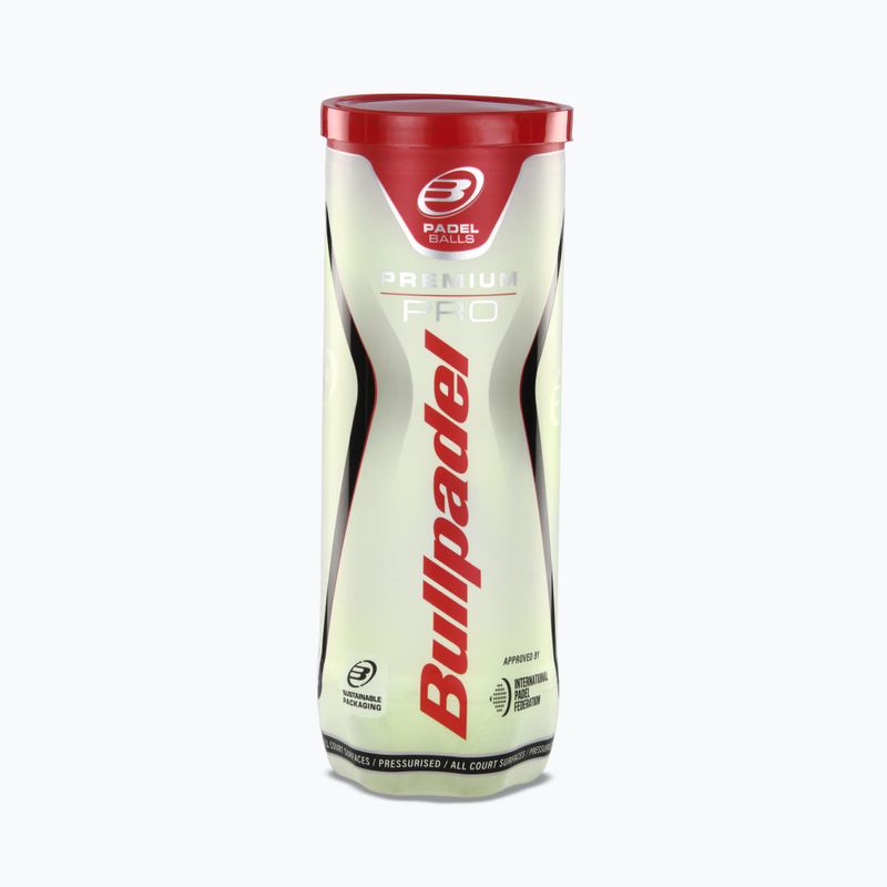 Piłki do padla Bullpadel Premium Pro 3 szt.