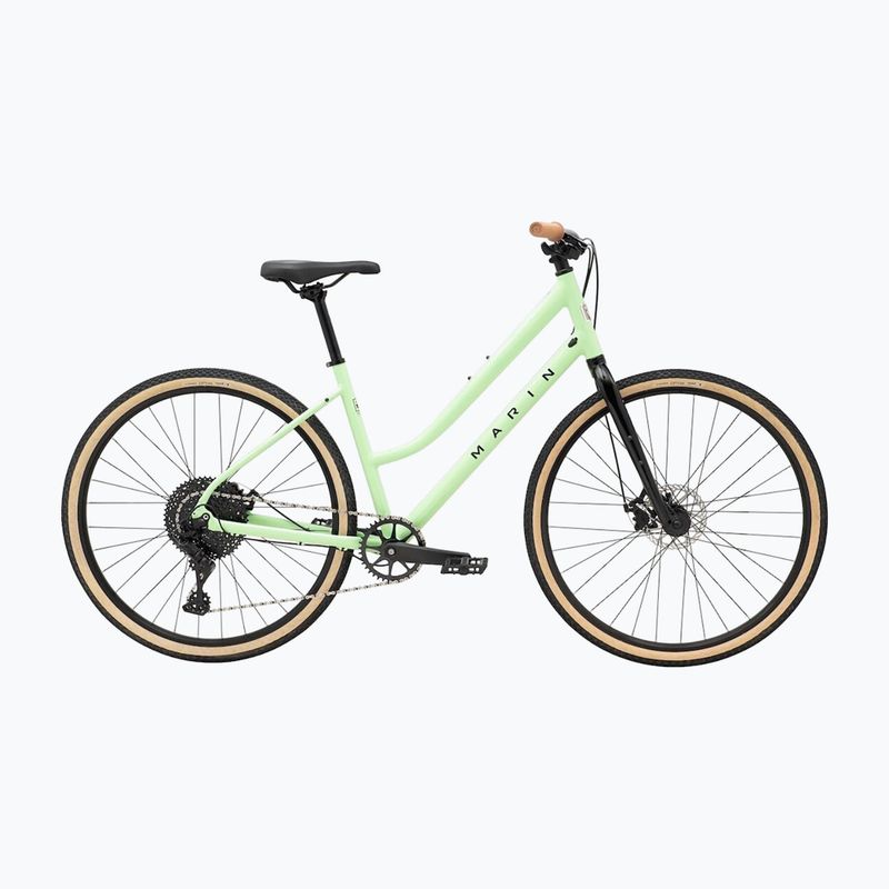 Rower crossowy damski Marin Kentfield 2 ST 700C gloss light green/black
