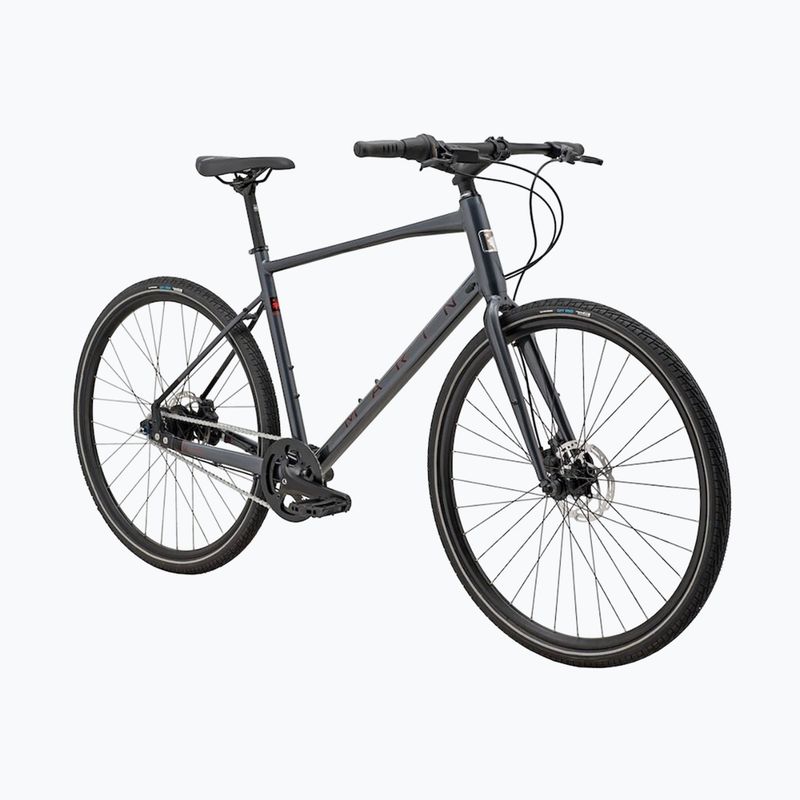 Rower miejski Marin Presidio 2 700C gloss charcoal/black/black red 2