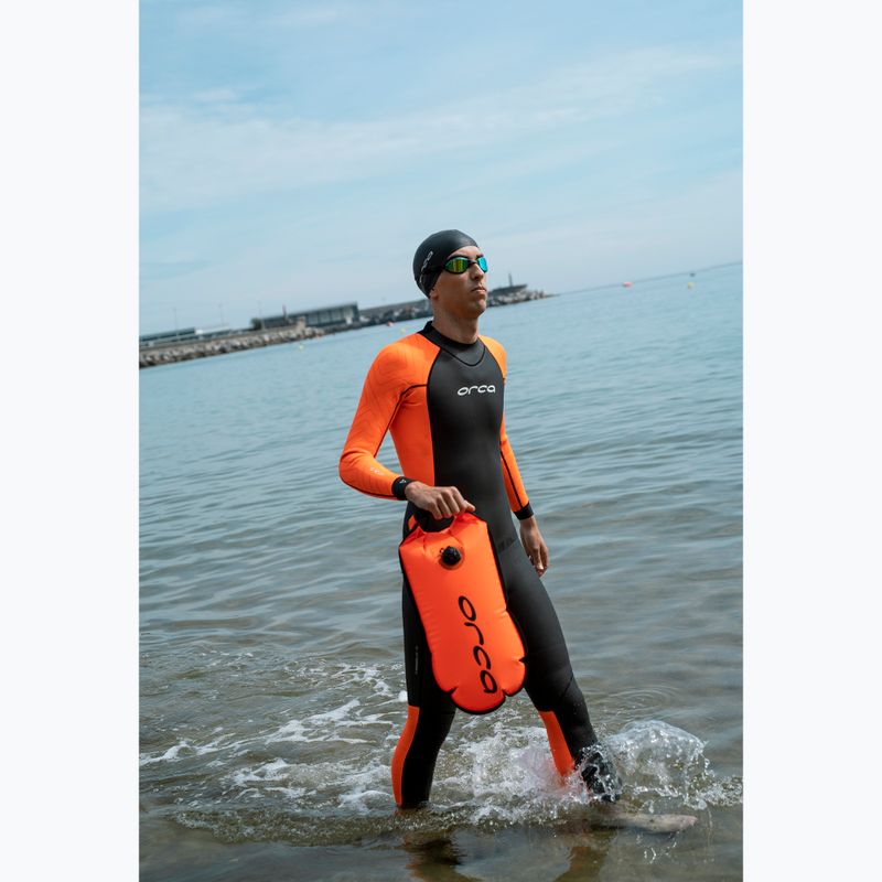 Pianka triathlonowa męska Orca Vitalis Openwater Hi Vis 2,5 mm black 9