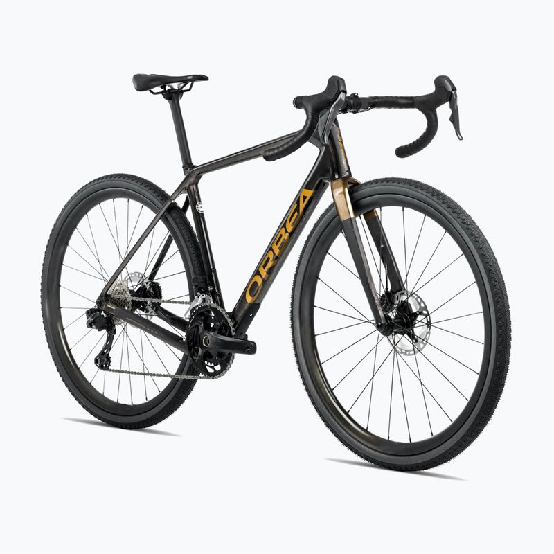 Rower gravelowy Orbea Terra M30 Team 2025 cosmic carbon view/metallic olive green 2