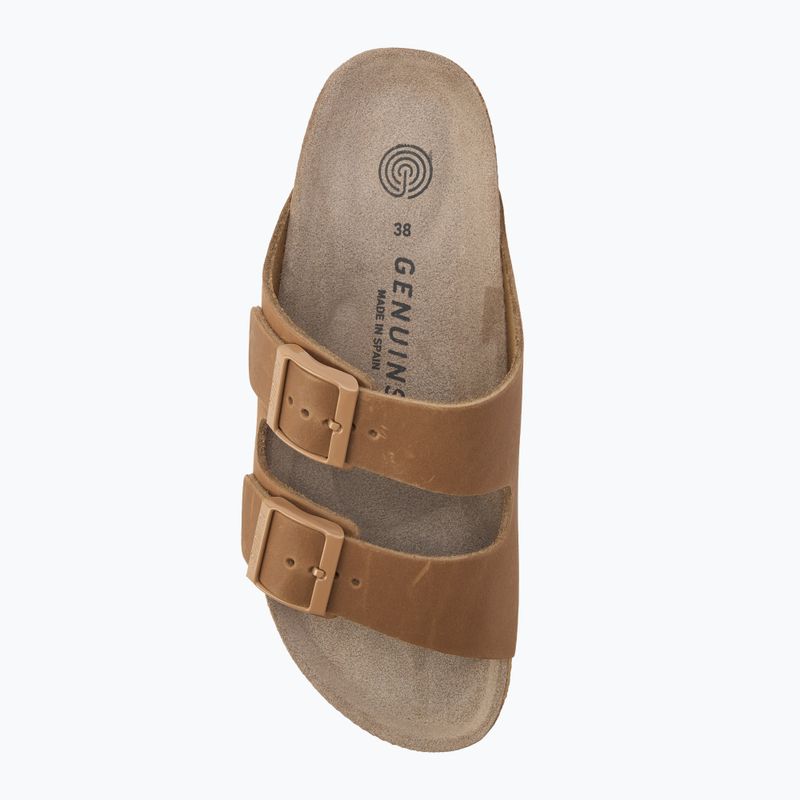 Klapki damskie Genuins Hawaii Oiled Leather clay 5
