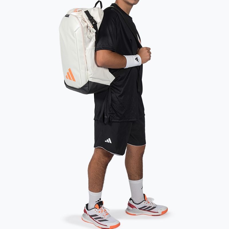 Plecak do padla adidas Multigame 2026 48 l off white/orange 4