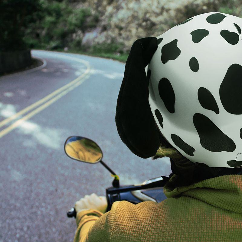 Nakładka na kask COOLCASC Dalmatian 8