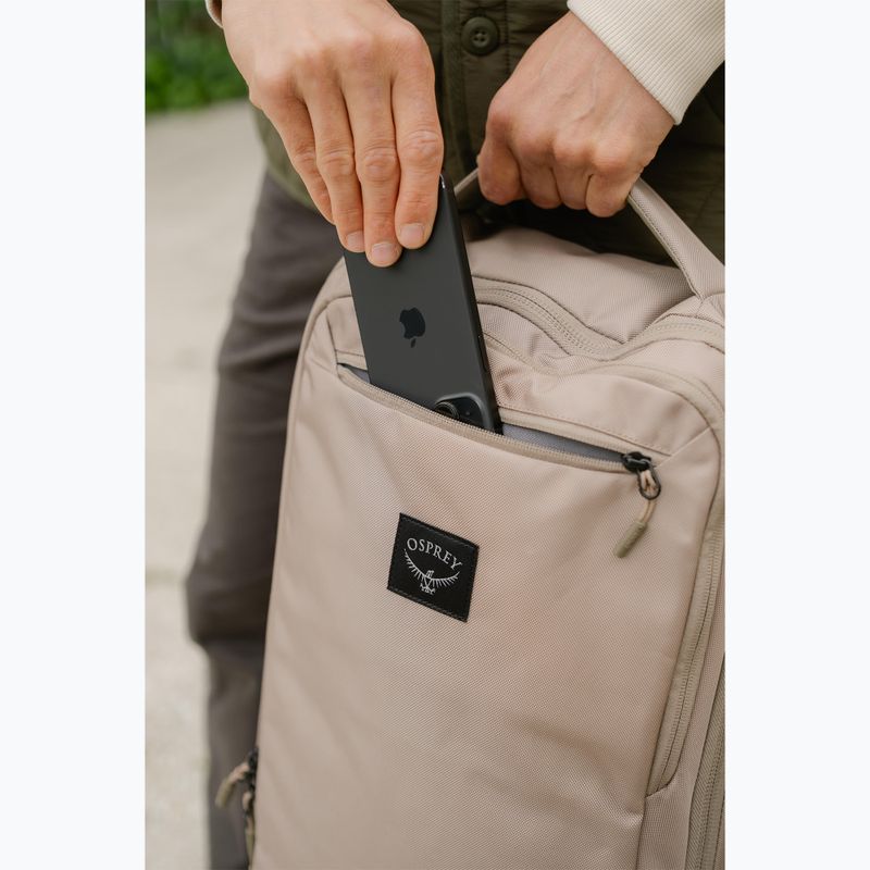 Plecak miejski Osprey Aoede Briefpack 22 l tan concrete 18