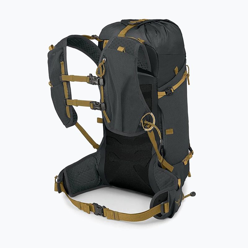 Plecak turystyczny męski Osprey Talon Velocity 20 l dark charcoal/tumbleweed yellow 4