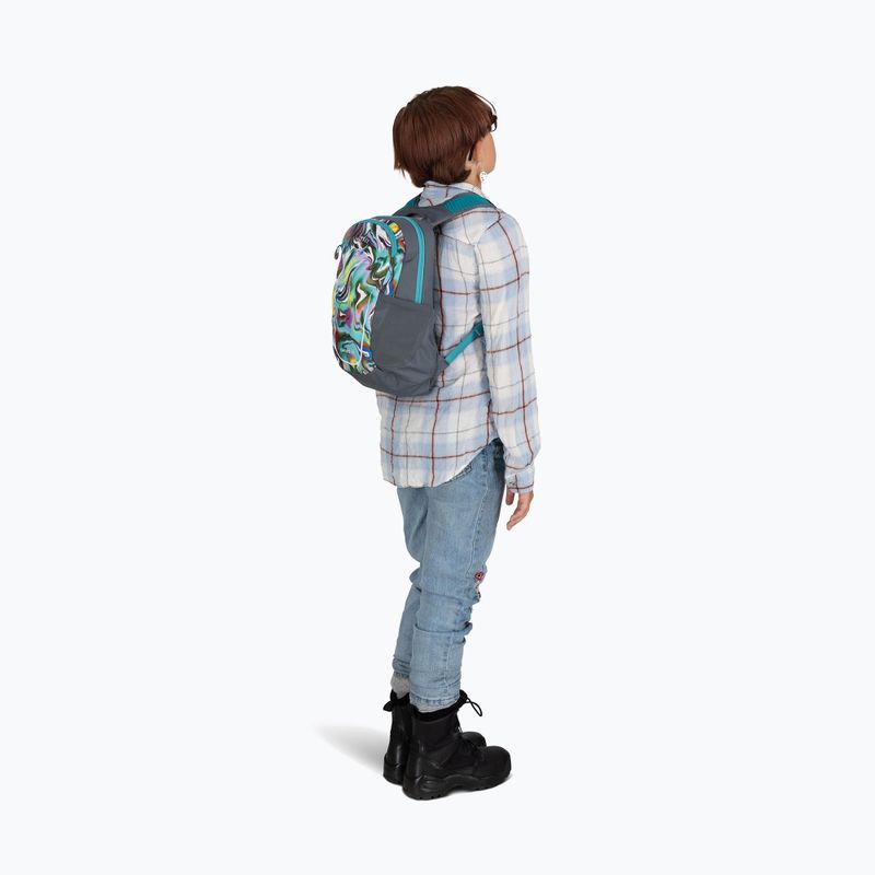 Plecak miejski dziecięcy Osprey Daylite Jr Pack 10 l euphoria rainbow print tungsten 9