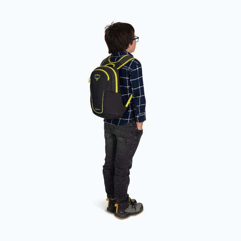 Plecak miejski dziecięcy Osprey Daylite Jr Pack 10 l black/ lemongrass 6