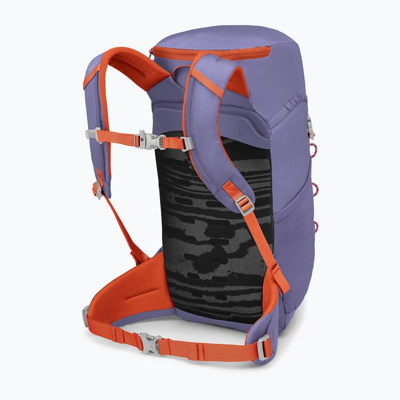 Plecak turystyczny dziecięcy Osprey Jet 18 l euphoria purple/ mars orange 3