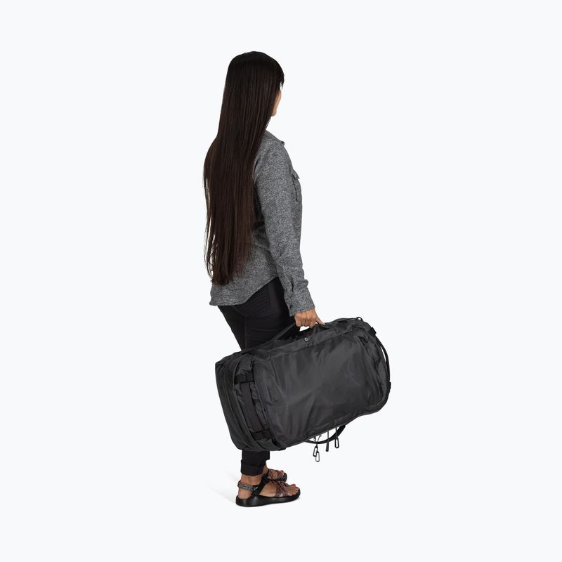 Torba podróżna Osprey Transporter Squffel 70 l raven black 6