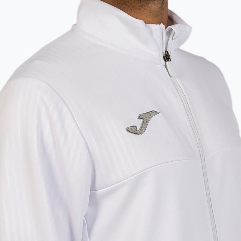 Bluza tenisowa męska Joma Montreal Full Zip white 5