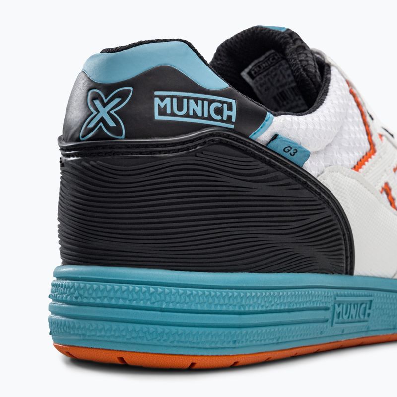 Buty piłkarskie męskie MUNICH G-3 Indoor blanco 8