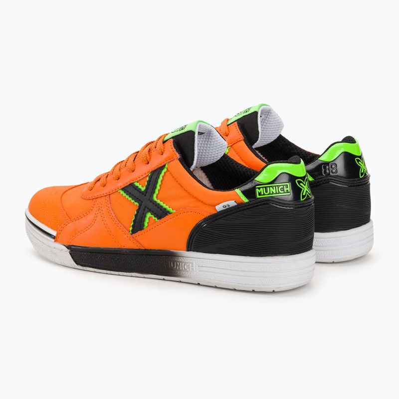 Buty piłkarskie MUNICH G-3 Indoor naranja 3