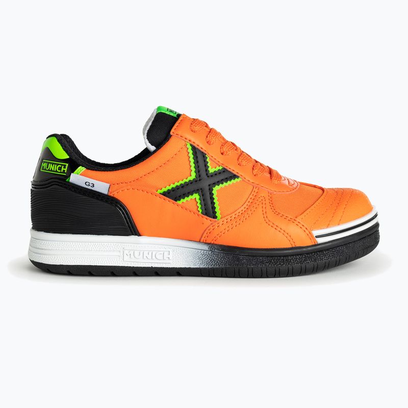 Buty piłkarskie dziecięce MUNICH G-3 Indoor naranja 7