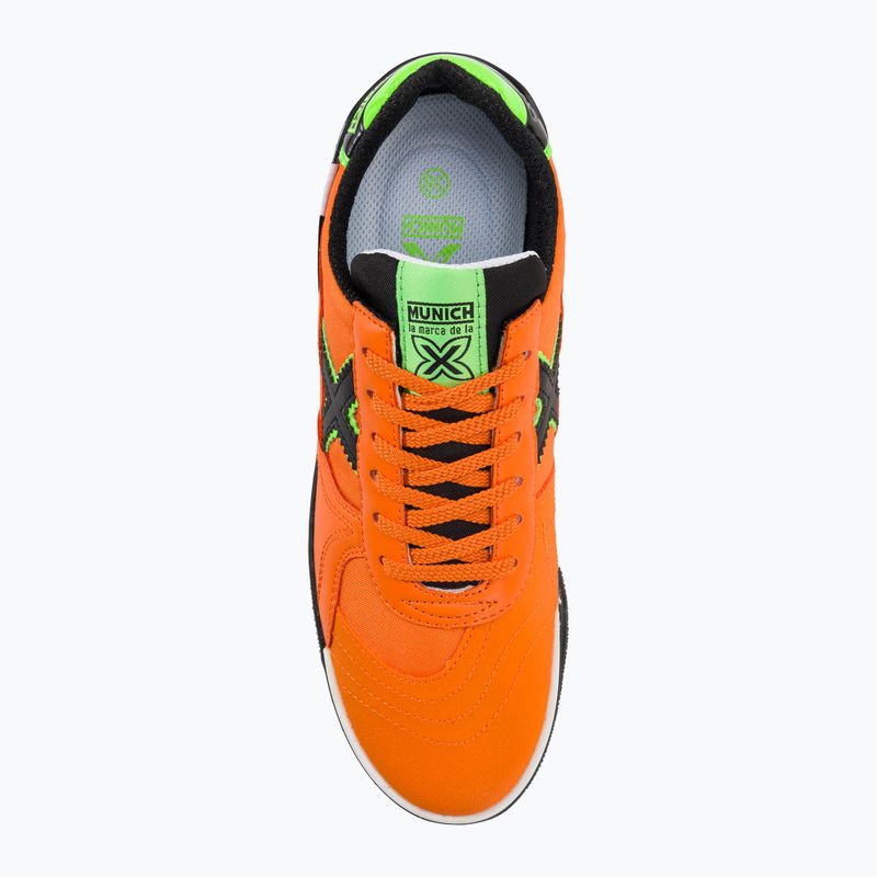Buty piłkarskie dziecięce MUNICH G-3 Indoor naranja 6