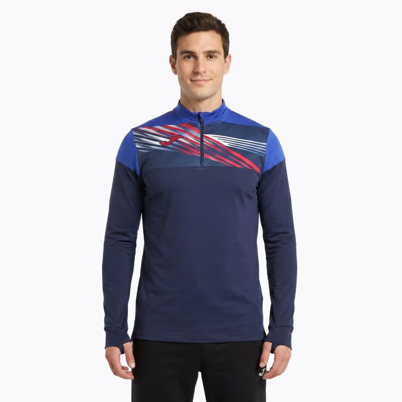 Bluza do biegania męska Joma Elite X navy/royal 2