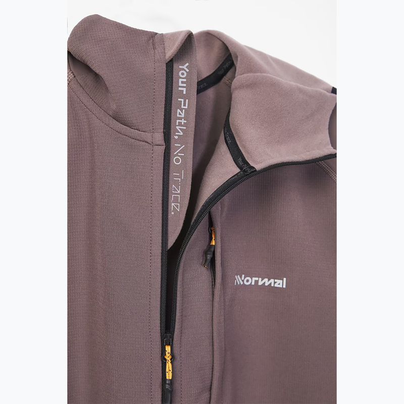 Kurtka do biegania damska NNormal Active Warm albergini/purple 5