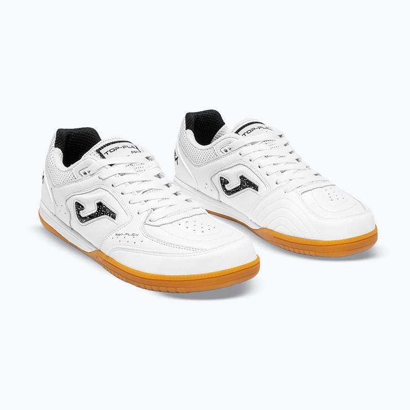 Buty piłkarskie męskie Joma Top Flex Foot Shape Indoor white 2