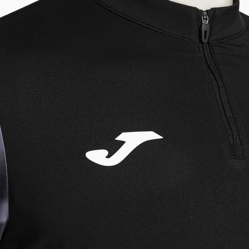 Bluza do biegania męska Joma Elite XI black/anthracite 3