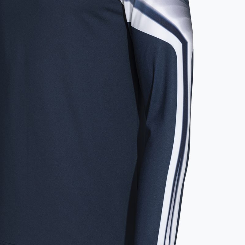 Bluza do biegania męska Joma Elite XI navy/white 4