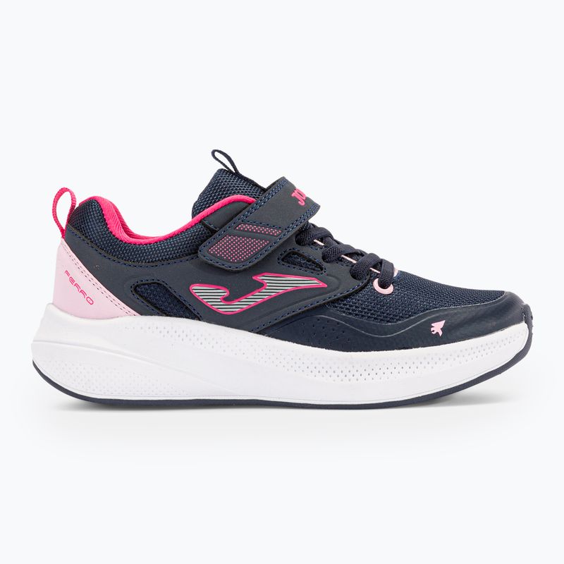 Buty dziecięce do biegania Joma Ferro navy/pink 8