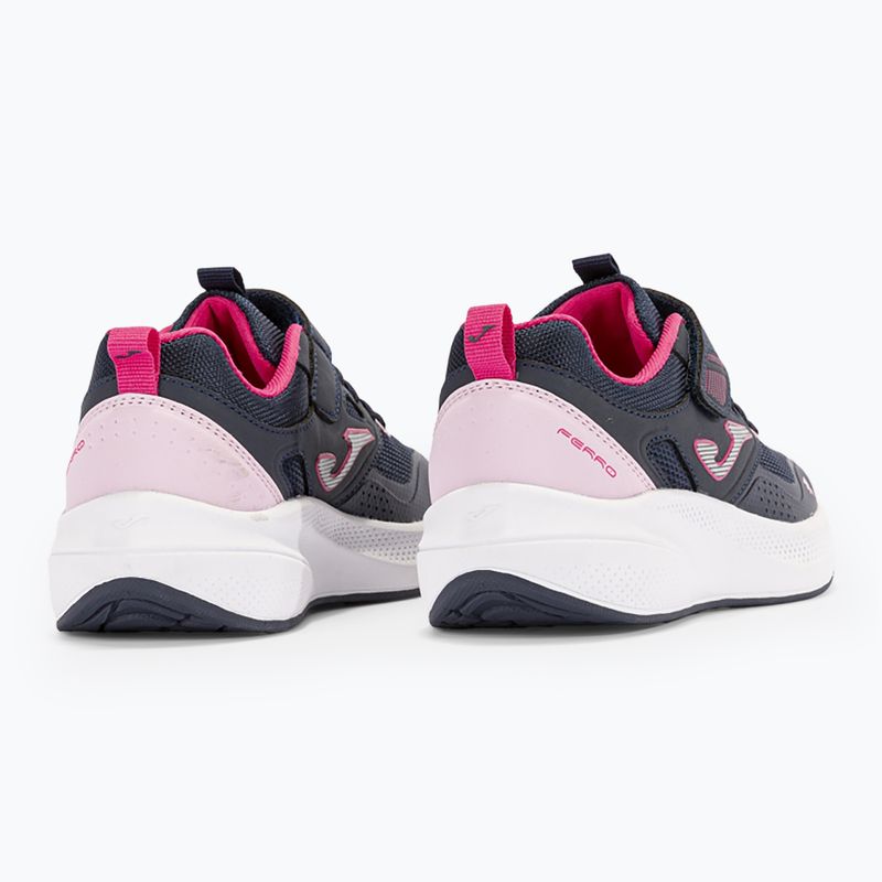 Buty dziecięce do biegania Joma Ferro navy/pink 10