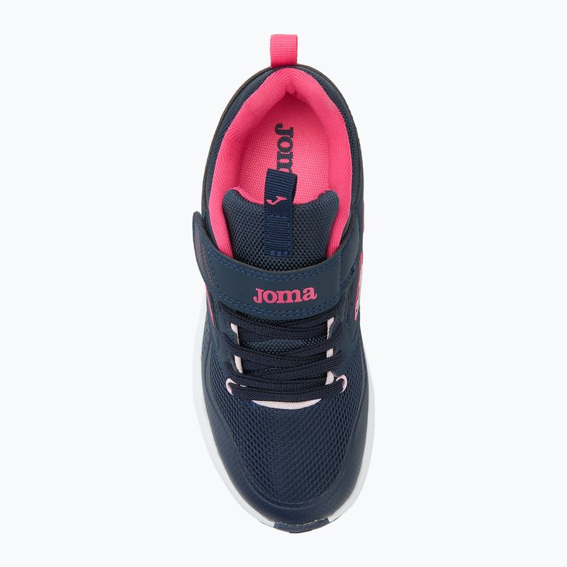 Buty dziecięce do biegania Joma Ferro navy/pink 5